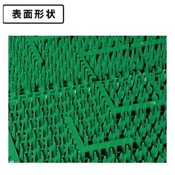 【2個セット】テラモト(TERAMOTO) テラロイヤルマット 若草 900×1200 MR-050-050-7 [法人限定] | テラロイヤルマット テラモト マット 屋外マット 水抜きマット 除塵マット エントランスマット トイレマット 防炎マット EVA樹脂 環境配慮型マット 900×1200mm [3]