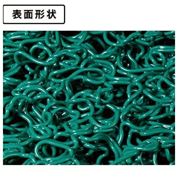 【箱売り 5個セット】テラモト(TERAMOTO) ケミタングル ハード 灰 600×900 MR-139-040-5 [法人限定] | テラモト ケミタングル ハード 灰 樹脂マット 防炎 マット 高周波フチ付 抗菌 防カビ 防藻 雨の日 水切り効果 すべり止め 薄型 シート 600×900 塩化ビニール 屋外 [3]