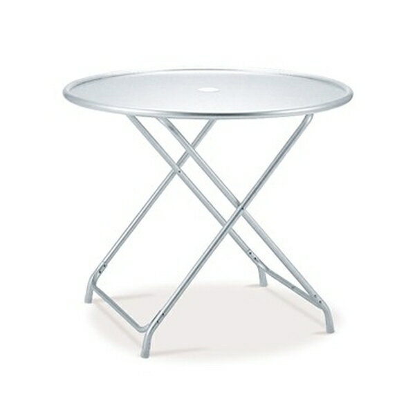 テラモト(TERAMOTO) ガーデンアルミテーブル(折畳式) MZ-610-120-0 [法人限定][送料別途お見積り] | テ..