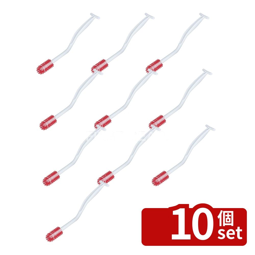 【10個セット】テラモト(TERAMOTO) BMパイプブラシ トイレ用 CE-488-100-0 [法人限定] | テラモト トイレブラシ BMパイプブラシ プロ用ブラシ 排水管ブラシ トイレ掃除ブラシ お掃除ブラシ 長持ちブラシ 水回り掃除 使いやすいブラシ 日本製ブラシ PBT素材ブラシ