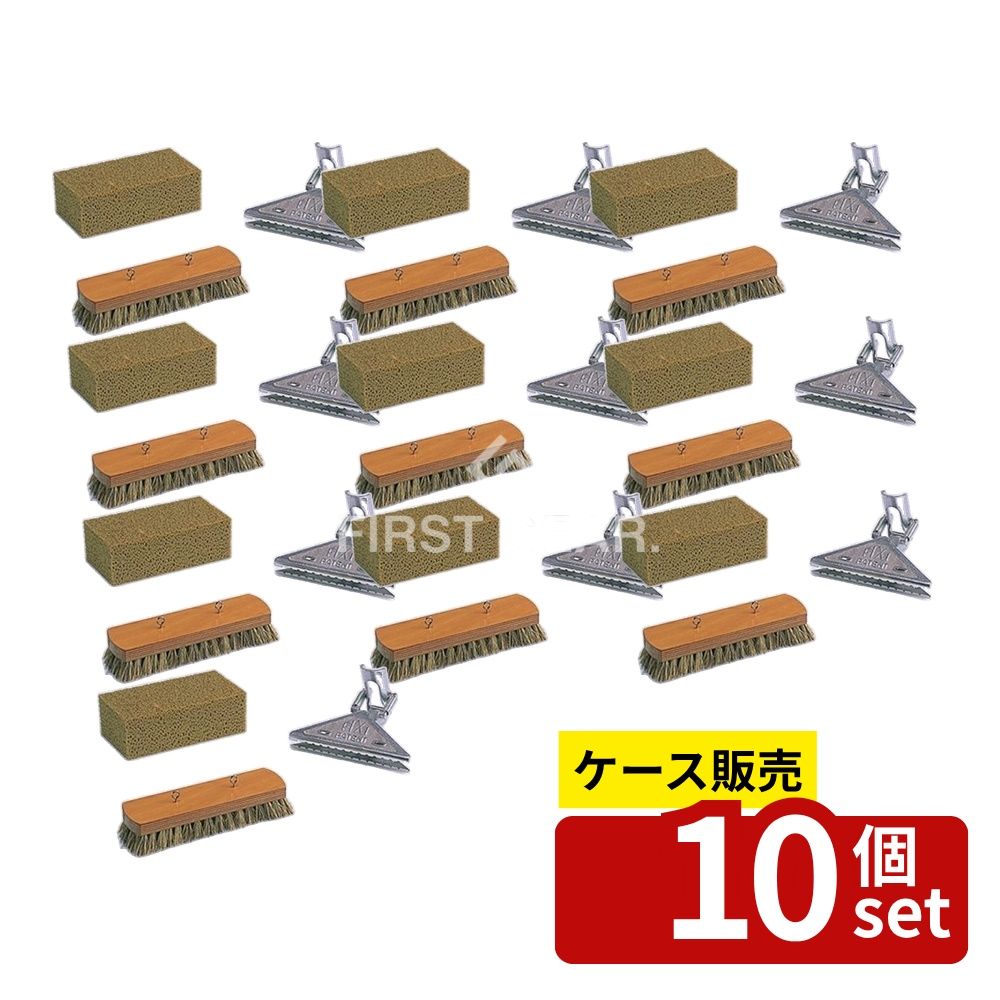 【箱売り 10個セット】テラモト(TERAMOTO) ハイポール用 ブラシ HP-511-403-0 [法人限定] | ハイポール ハイポール用 HP5114030 テラモト モップ 外壁そうじ そうじ用具 掃除用品 掃除器具 清掃用品 清掃器具 取り付けポール ツール 業務用掃除 短柄モップ