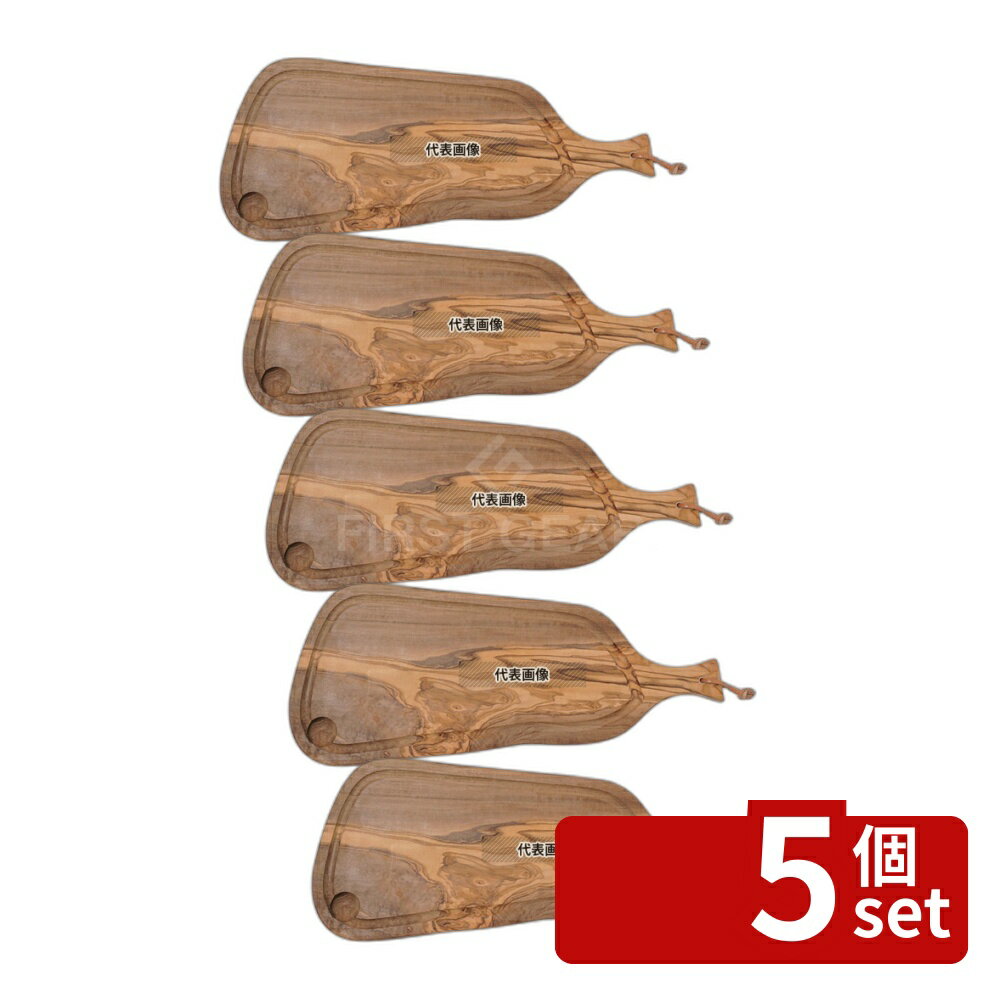 【5個セット】リビングカマトク ドリス・オリーブ ラスティックボードハンドル 51cm 約510×220×H20mm 皿 No.0313620