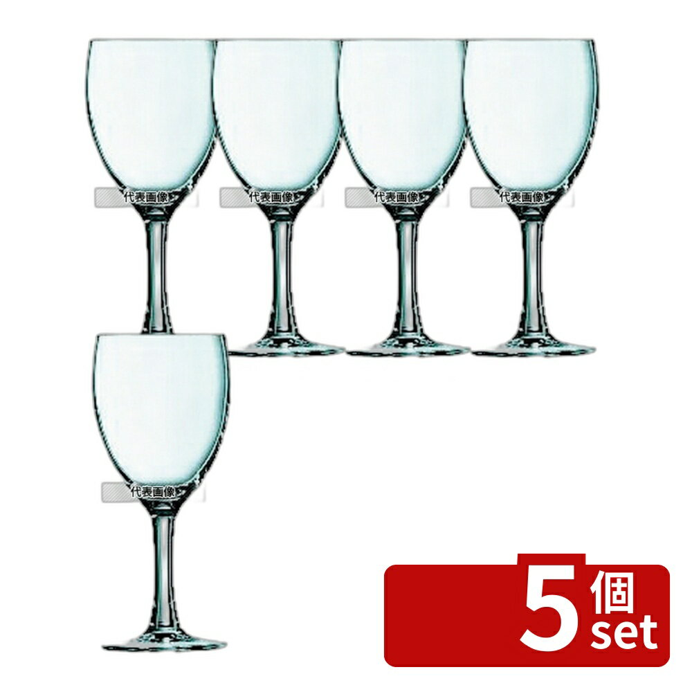 Other - 【5個セット】エレガンス ワイン190 37413 198cc (12個入) 198cc φ69×H153 グラス No.5921672