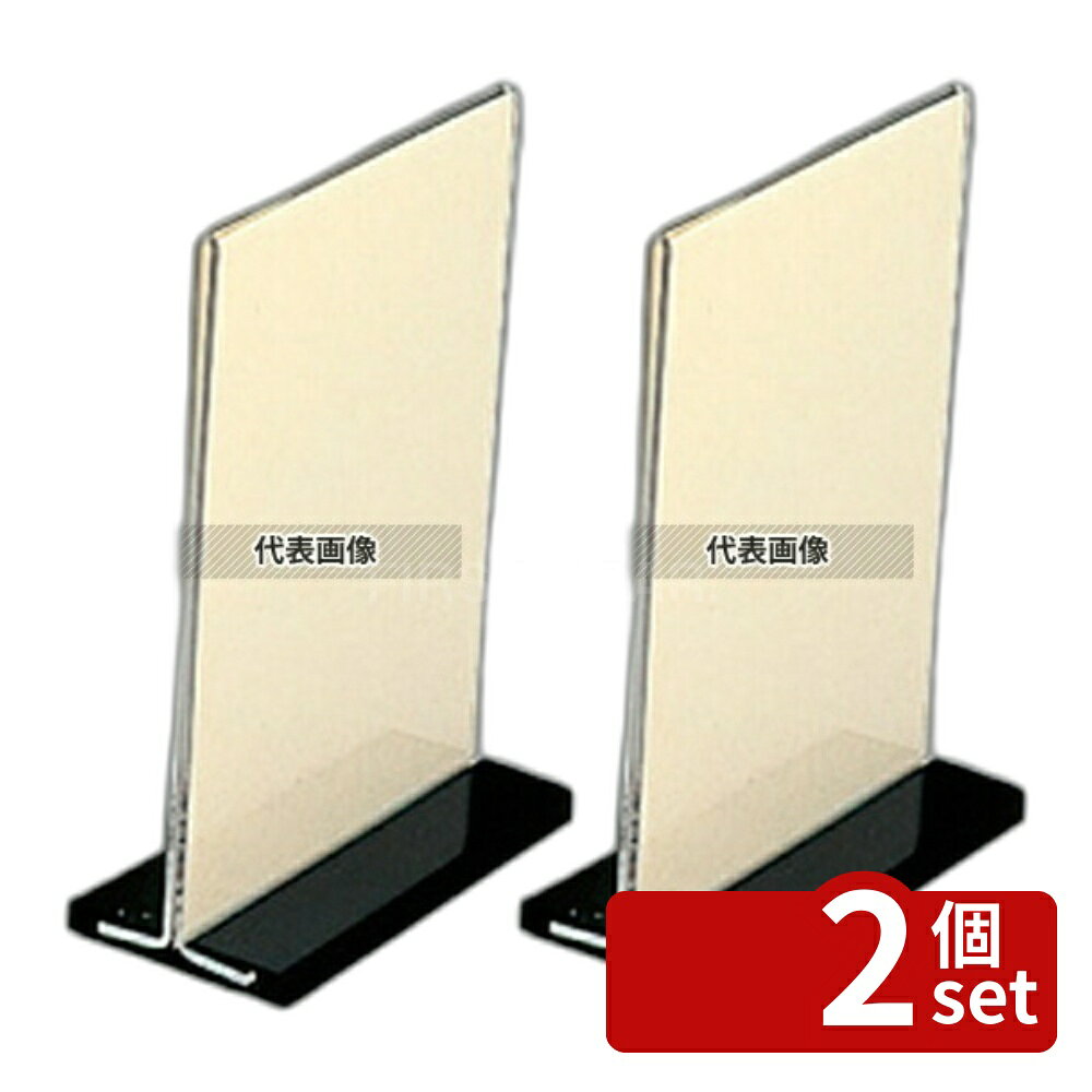 【2個セット】エイム T型 スリップ メニュースタンド TS-205タテ小 105×H153 スタンド No.5975300