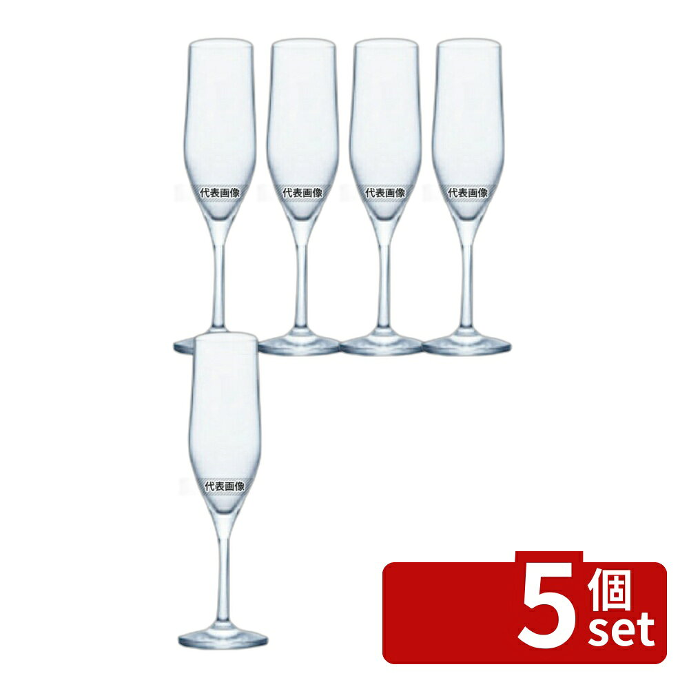 Crystal Darques - 【5個セット】石塚硝子ISHIZUKA シャンパン L6660 (全面イオン強化) (3個入) 165cc φ44×M62×H210 グラス/酒器 No.6138901