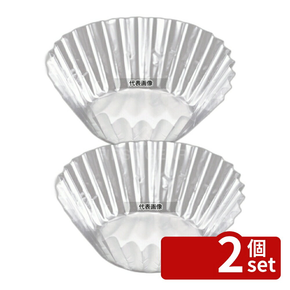 【2個セット】PETフィルムケース 透明 (500枚入) 5F H20 ホイルケース No.4039760