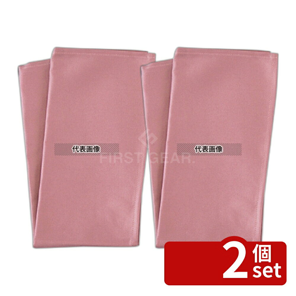 【2個セット】カラートーション ダルレッド 500×500 トーション No.4015670