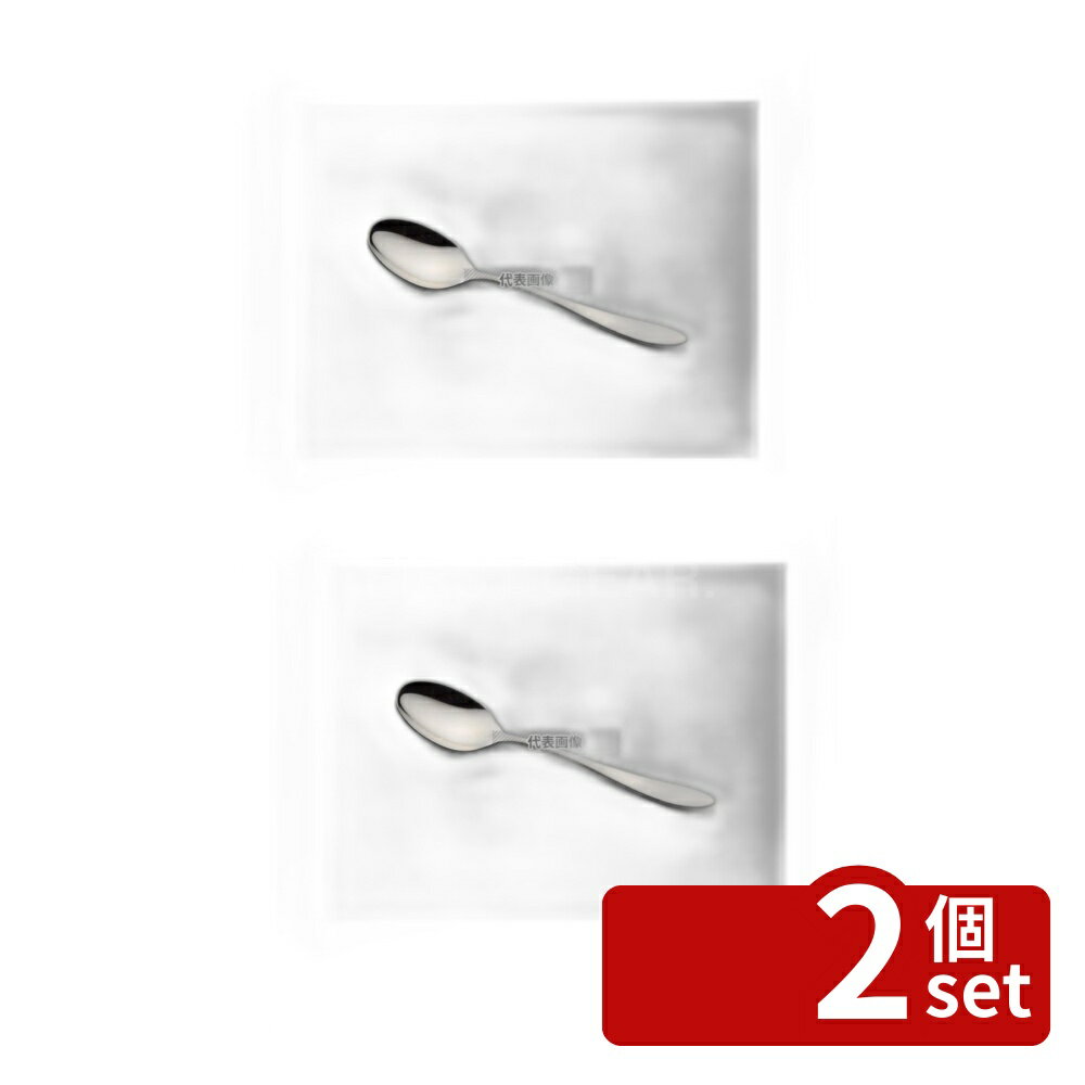 【2個セット】18-10(ステンレス) ジェンヌ No.5800 ティースプーン 134 スプーン No.4635000