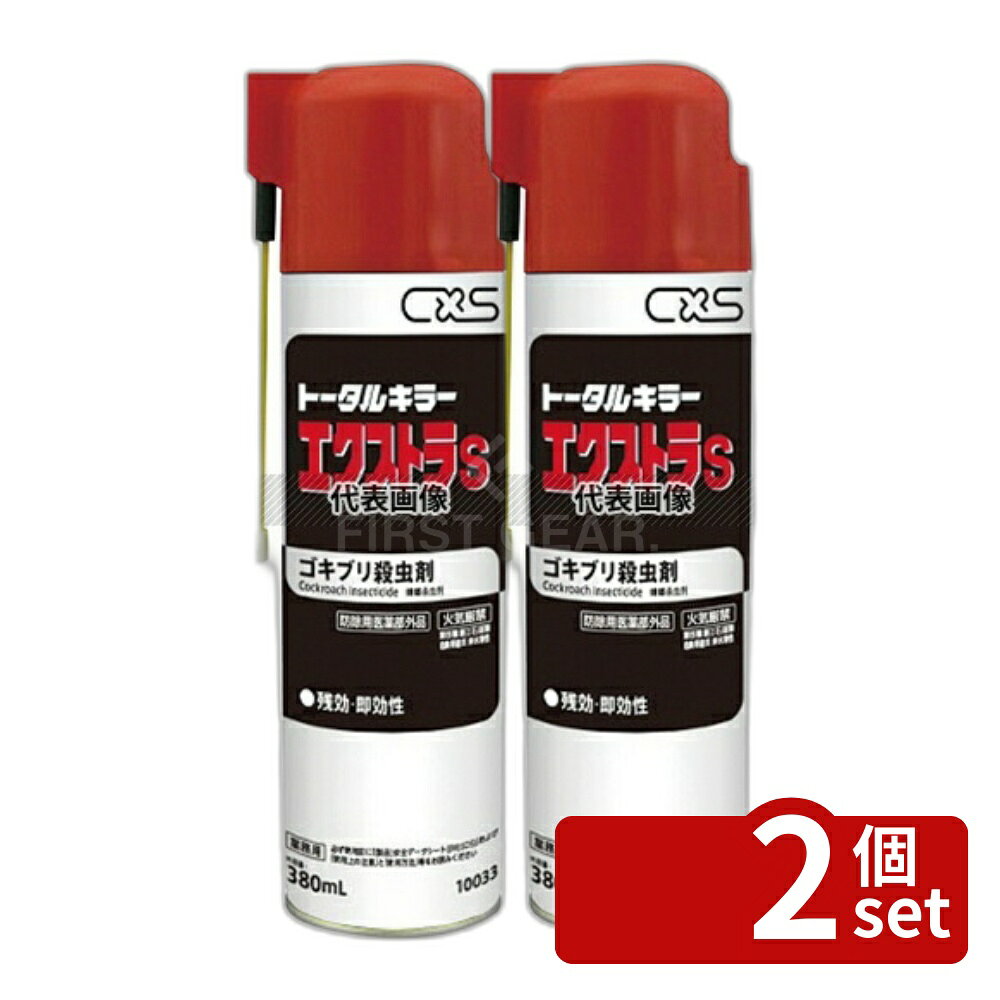 【2個セット】シーバイエス 殺虫剤 トータルキラーエクストラS 380ml 380ml 店舗備品/防災用品 No.8014..