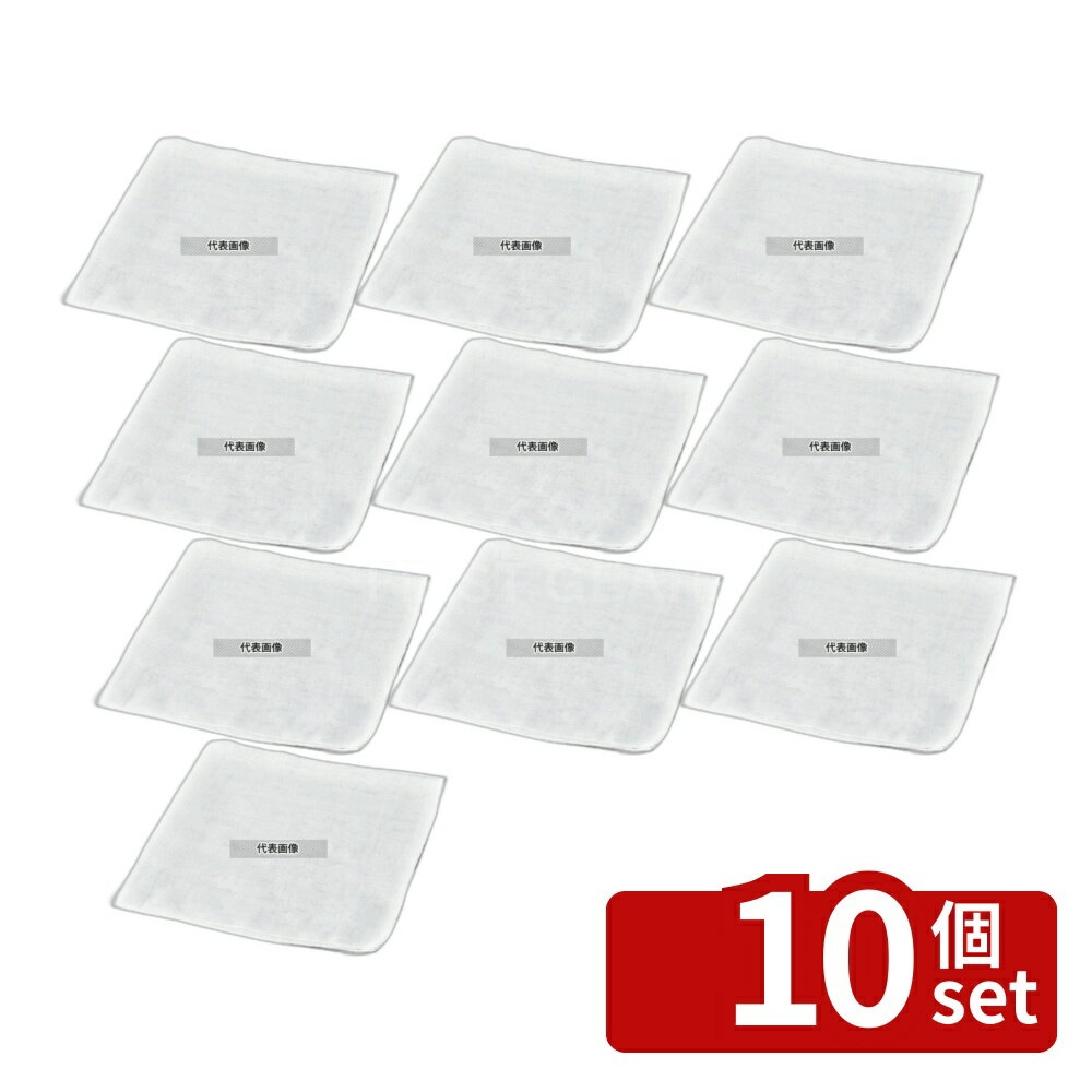 【10個セット】EBM(江部松) カットガーゼ (10枚入) 60×60cm 600×600 ガーゼ No.7345030