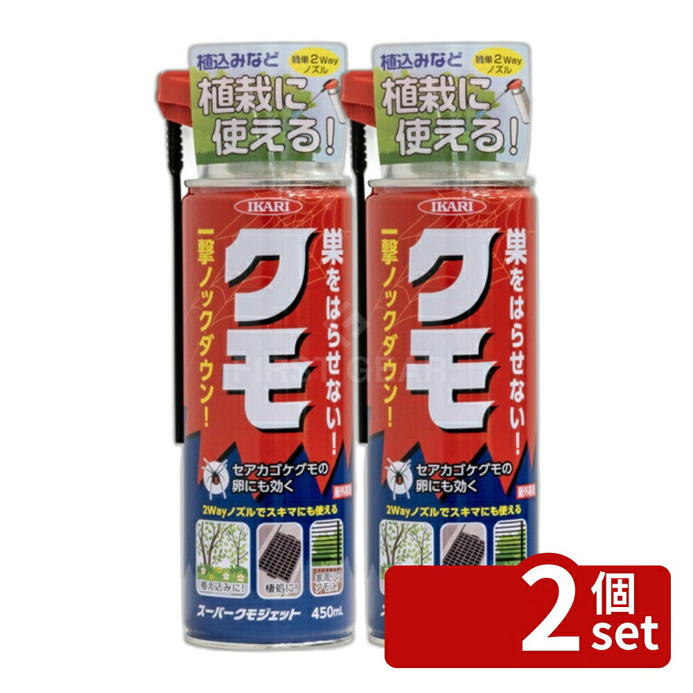 Other - 【2個セット】イカリ消毒 スーパークモジェット 2way