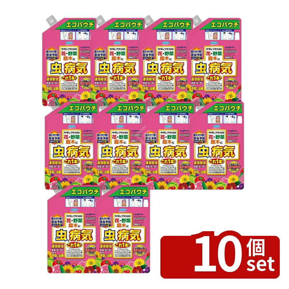 【10個セット】フマキラー カダン プラスDX エコ パウチ850ml [4902424447675]