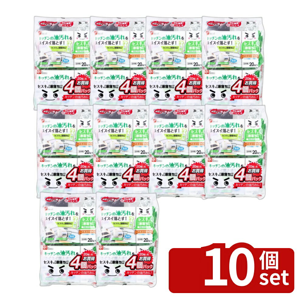 【10個セット】レック セスキの激落ちくんシートキッ