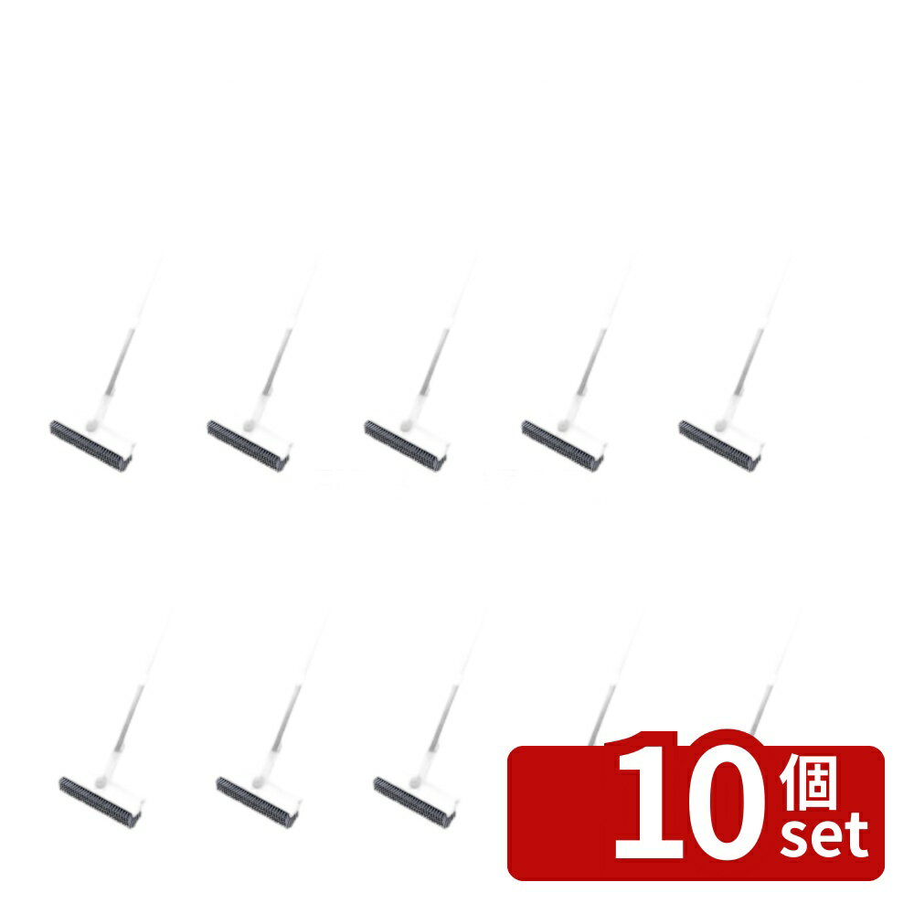 ＼レビュー特典有／【10個セット】トレードワン 2WAY回転デッキブラシ カドフィット30857 | カドフィット 2WAY回転デッキブラシ 回転デッキブラシ お掃除用品 ブラシ 掃除道具 タイル 水切り かどフィット 玄関掃除 ベランダ掃除 床掃除 スティックブラシ 角に届くブラシ first23-19793816 セミプロDIY店ファースト パッケージ画像