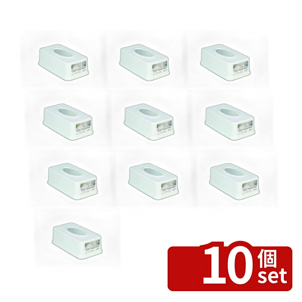 ＼レビュー特典有／【10個セット】イノマタ化学 袋入りティッシュケースPホワイト ...