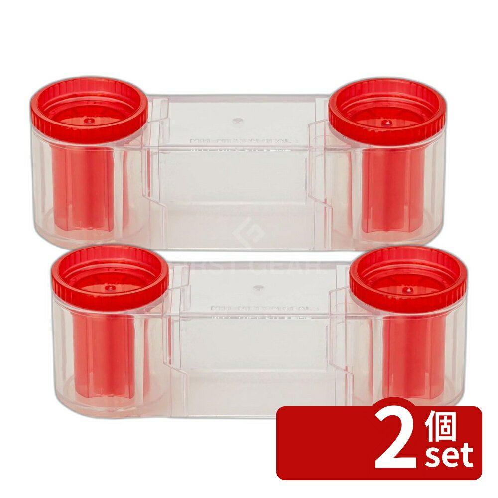 Collection Cases - 【2個セット】日本シール 銀テープミュージアム 赤 M11R | 銀テープミュージアム 収納 推し活 ライブ コンサート 保存 銀テープ ケース 推し活グッズ ホルダー 透明 金テープ 整理 収納ケース アイドル メンカラ グッズ 鑑賞 クリアケース オタ活 フェス テープホルダー