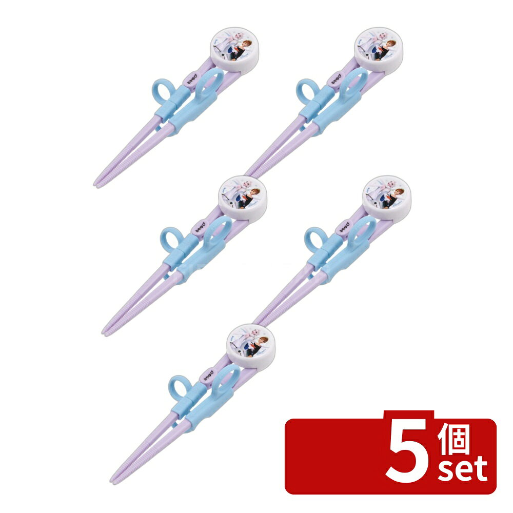 ＼レビュー特典有／【5個セット】スケーター デラックストレーニング箸アナと雪の女王ADXT1 | デラックストレーニング箸 スケーター アナと雪の女王 トレーニング箸 子供用 練習箸 ディズニー アナ雪 アナ雪グッズ かわいい おしゃれ 幼稚園 入園準備 入学準備 保育園
