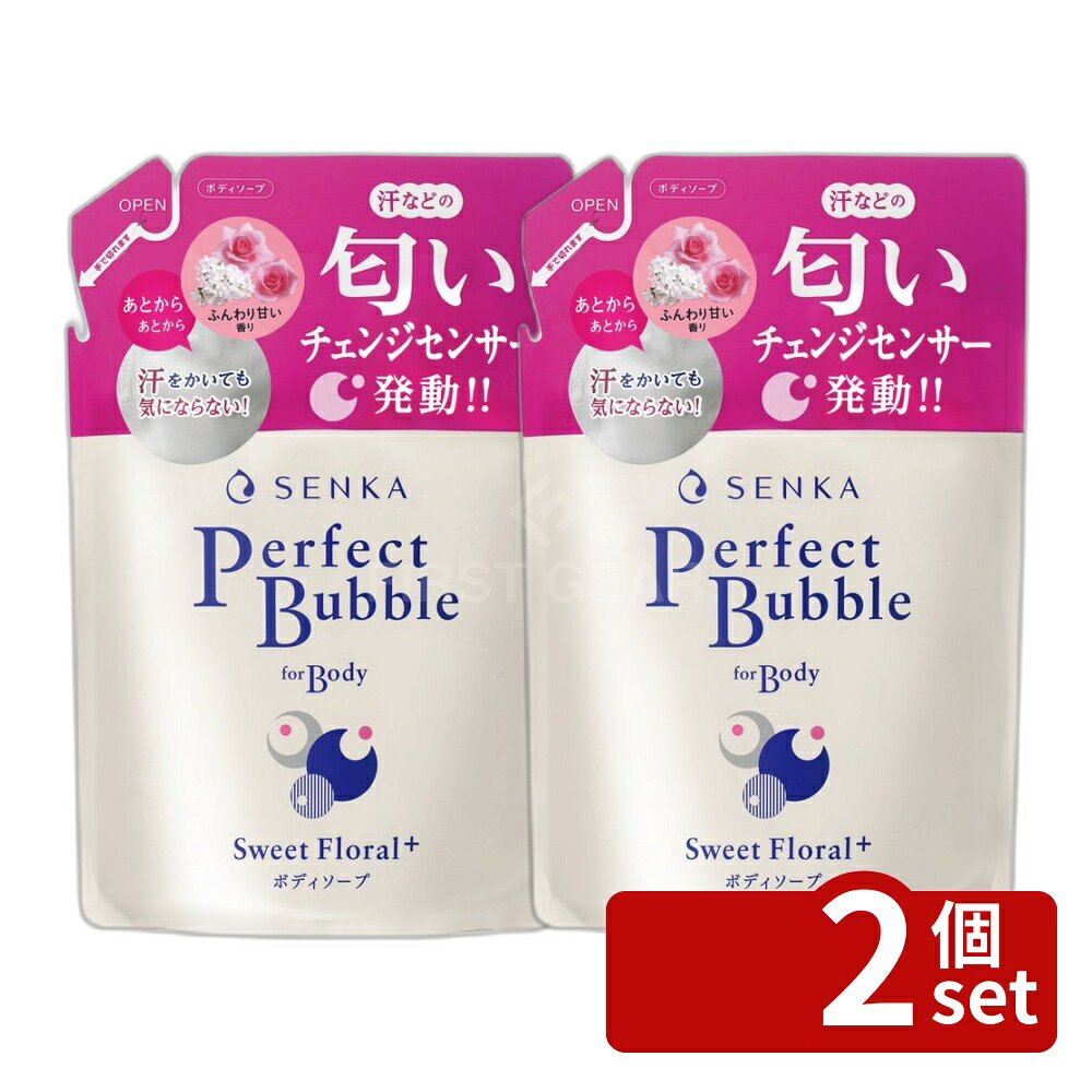 Soaps, Body Soaps - 【2個セット】ファイントゥデイ 専科 パーフェクトバブル フォーボディ スウィートフローラル つめかえ用 [単品内容量/350ml] | ファイントゥデイ ボディソープ 専科 ボディ洗浄料 スウィートフローラル 350mL パーフェクトバブル 香り ボディ用