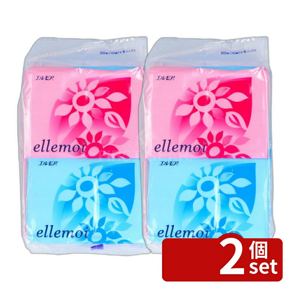 【2個セット】カミ商事 エルモアポケットティシュー6P [単品内容量/6個] | ポケッ...