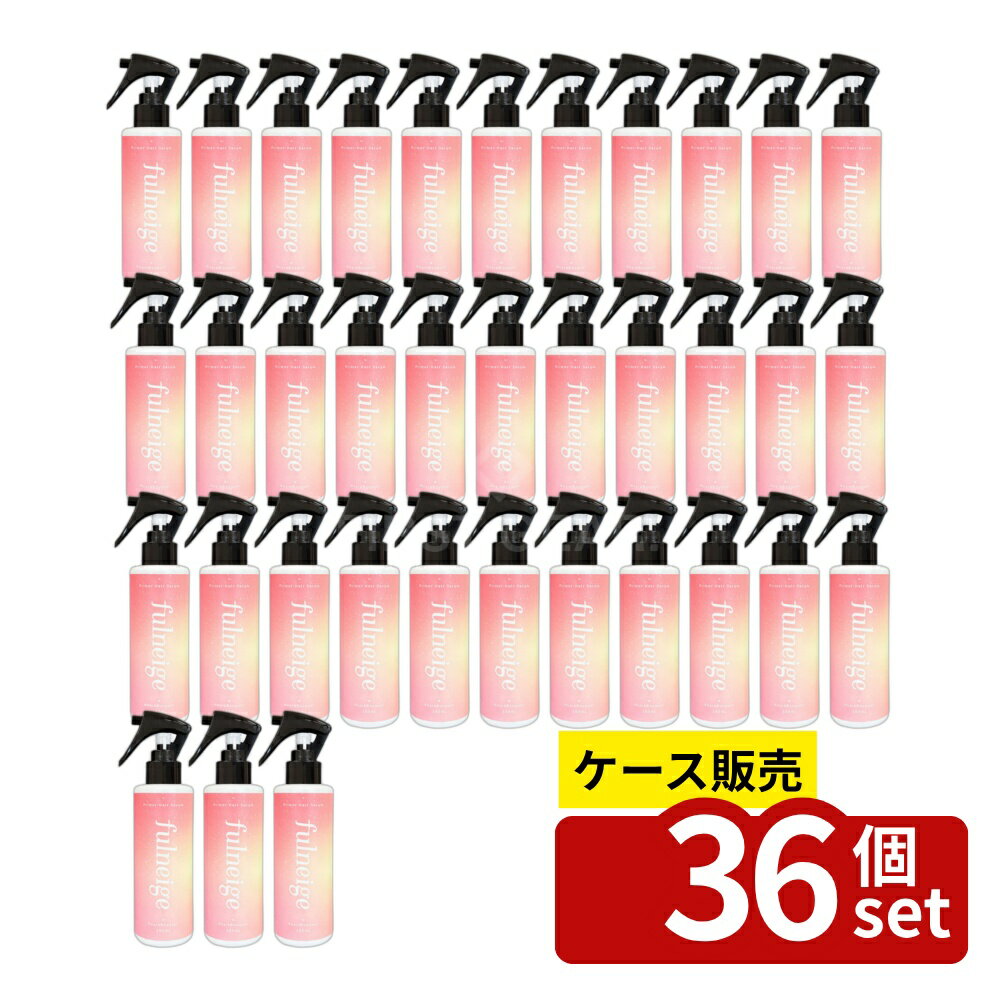 [Box of 36] Kaminomoto Honpo Full Neige Primer Hair Serum [Single Item Volume/160ml] | Hair Serum Full Neige Kaminomoto Hair Mist Serum Treatment Scent Pear Bouquet Hair Cuticle Spray Towel Dry Semi-Long Hair Uniform Hair Texture Hairstyle