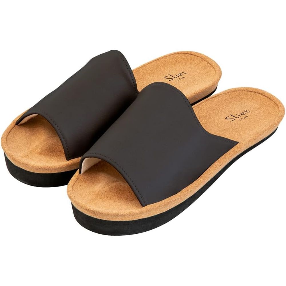 アルファックス スリエットY-Typeブラック | スリッパ 健康サンダル ダイエット スリエット ブラック 体幹トレーニング 健康グッズ 姿勢 美脚 体幹 健康 メンズ 下半身痩せ 体感 トレーニング おしゃれ 傾斜スリッパ 美姿勢 2023新作 ヨガ 室内