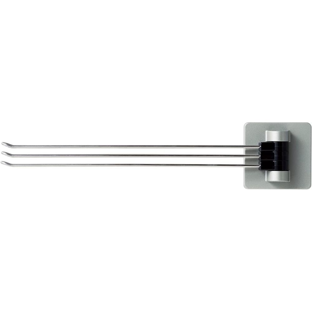 アスベル ポゼ ふきん掛けステンレス3本(吸着シート) | 吸着シート ふきん掛け ステンレス ふきん ハンガー タオルハンガー キッチン用品 浮かせる収納 位...