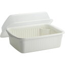 アスベル アスベル Nポゼ フード付水切り(大) WH | 水切りかご 水切りラック ホワイト 大 食器 水切りカゴ フード付き アスベル プラスチック 抗菌 ...