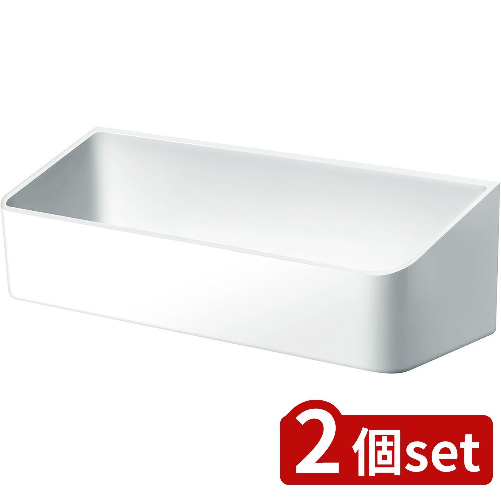 2個set アスベル ラックスMGウォールラック(マグネット)ホワイト | ラック マグネット ウォールラック ..