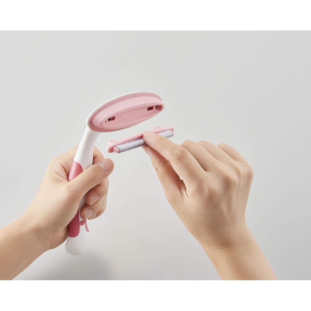 【5個セット】 クリーニング屋さんの毛玉取りブラシ 専用ブラシクリーナー付