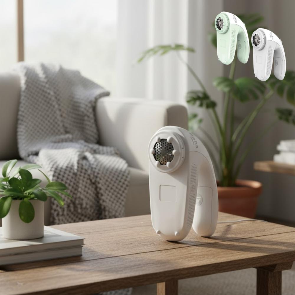 選べる毛玉取り器 イズミ KC-NB222 | 毛玉取り器 毛玉取り 乾電池式 衣類ケア 使いやすい マクセル イズミ コンパクト 毛玉カット 生地保護リング ダストボックス 静電気防止 携帯用 ポーチ付き すぐ使える ニット カット 黒ずみ解消