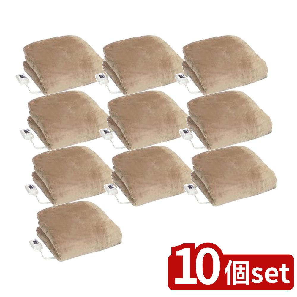 【10個セット】 ゼピール 電気掛敷毛布 消臭 ベージュ (1枚) | 電気毛布 ゼピール ゼピール毛布 電気敷毛布 ひざ掛け 毛布 DM-Y20FKSK-BE 暖房器具 冷暖房器具 消臭 寝室 家庭用 ルームウェア フランネル 毛布カバー 洗える毛布