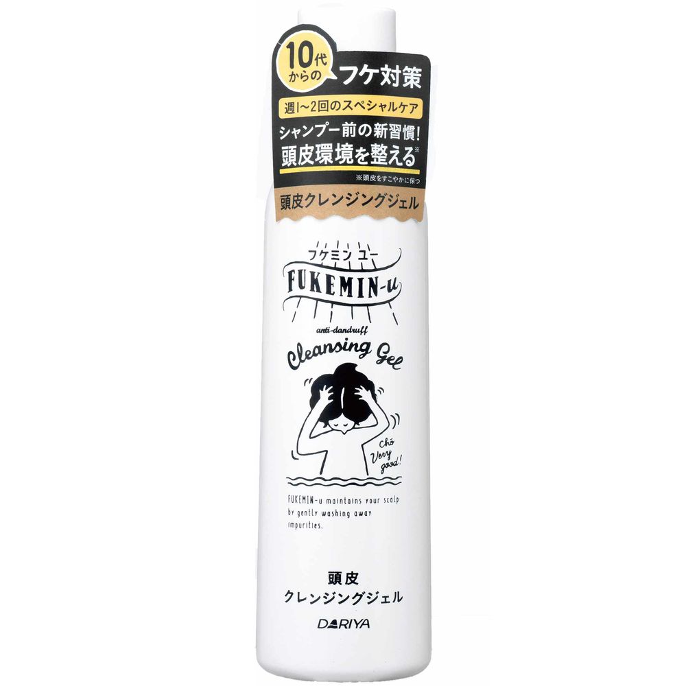 ＼レビュー特典有／ダリヤ フケミン ユー 頭皮クレンジングジェル [単品内容量/200ml] | 頭皮クレンジングジェル フケミン ユー ジェル ダリヤ DARIYA フケミンユー 頭皮環境 クレンジング クールメントール 天然成分 グリチルリチン酸