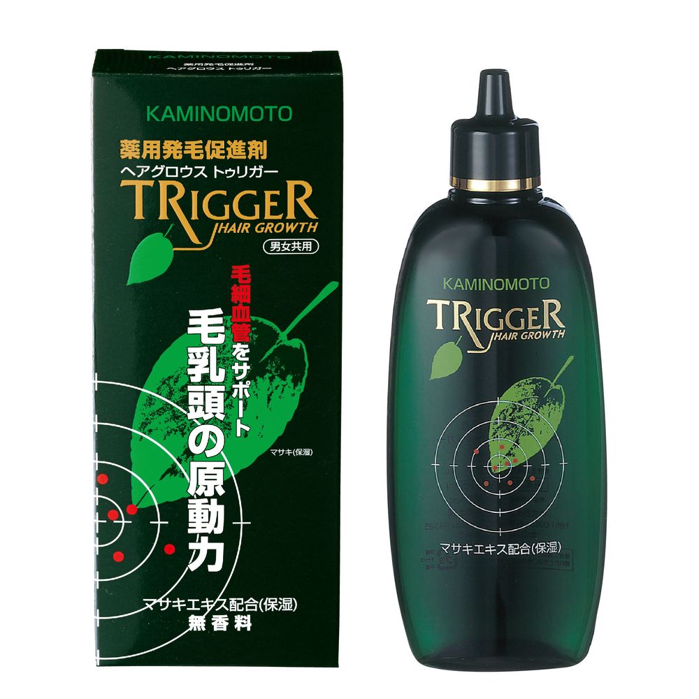 ＼レビュー特典有／加美乃素本舗 薬用加美乃素ヘアグロウストゥリガー 無香料 [単品内容量/180ml] | 薬用加美乃素 ヘアグロウス トゥリガー 薬用育毛剤 薬用発毛剤 ヘアケア 加美乃素 医薬部外品 日本製 加美乃素本舗 スカルプケア