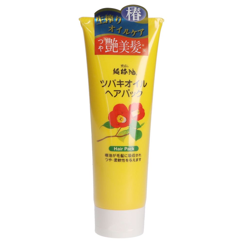 ＼レビュー特典有／黒ばら本舗 ツバキオイルヘアパック [単品内容量/280g] | 純椿油 ヘアパック ツバキオイル トリートメント 黒ばら本舗 椿オイル インバスタイプ エモリエント成分 天然植物油 シルク成分 オレイン酸 椿油使用 ヘアケア