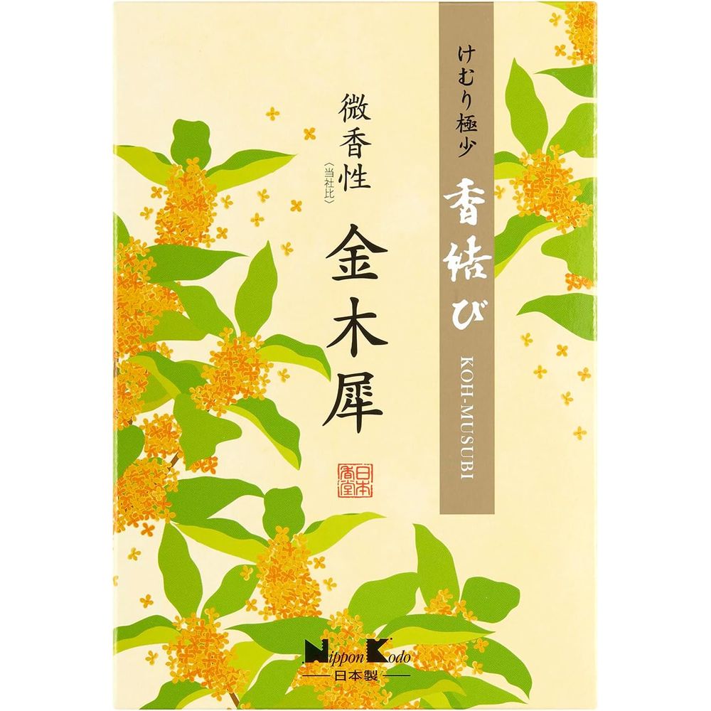 ＼レビュー特典有／日本香堂 香結び 金木犀 大型バラ詰 [単品内容量/220g] | 日本香堂 お線 ...