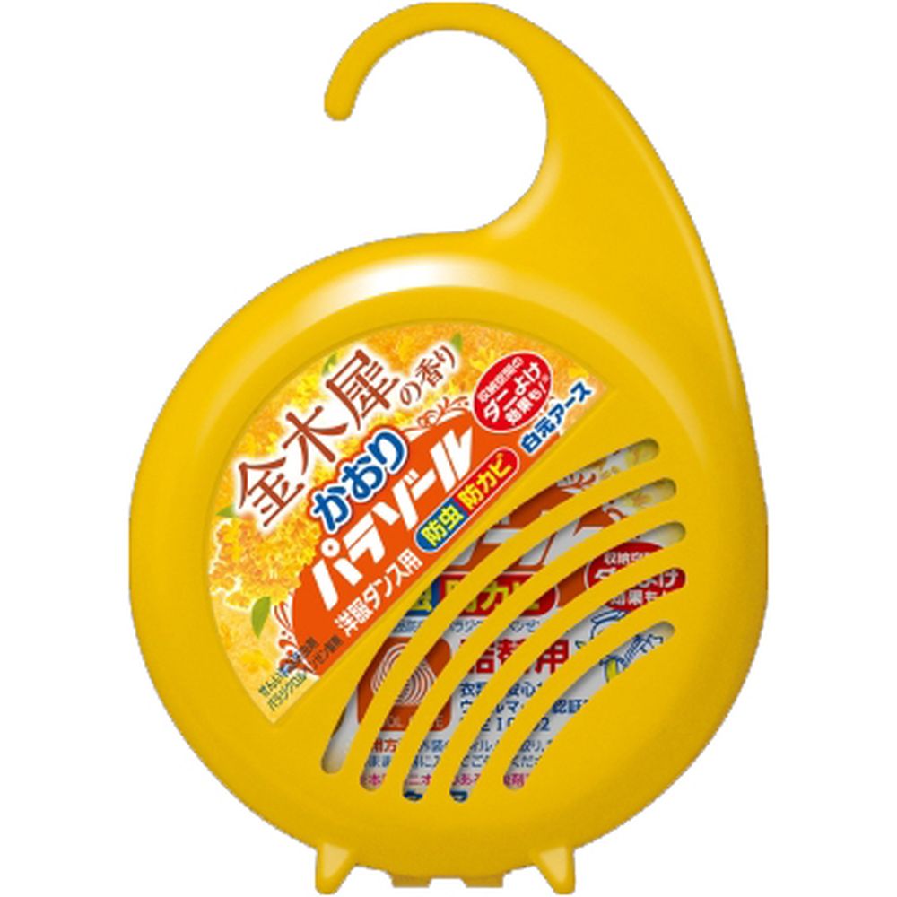 ＼レビュー特典有／白元アース 洋服ダンス用かおりパラゾール 金木犀の香り [単品内容量/108g]  ...