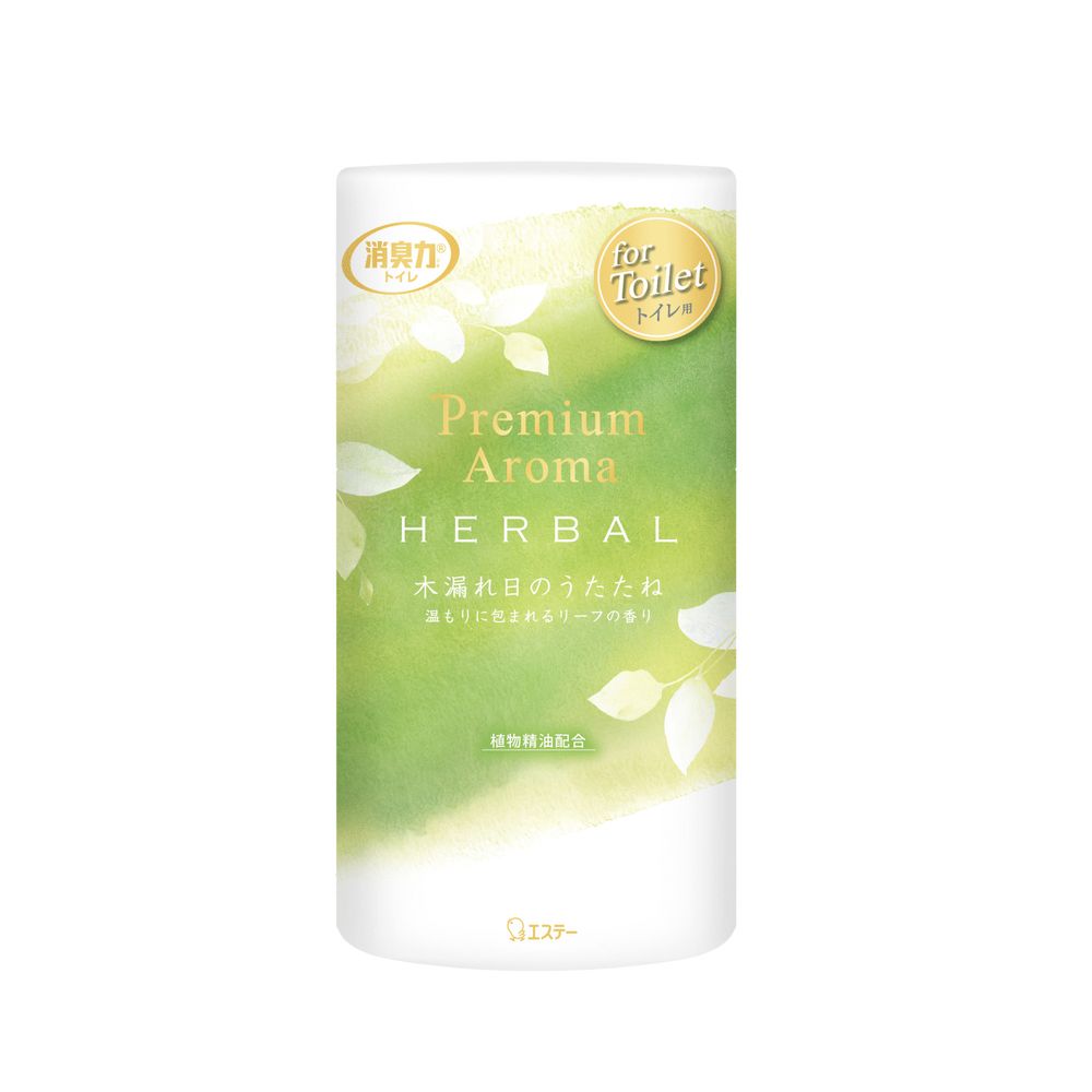 ＼レビュー特典有／KeePer技研 トイレの消臭力R Premium Aroma 木漏れ日のうたたね [単品内容量/400ml] | エステー トイレの消臭力 プレミアムアロマ 木漏れ日 トイレ用 芳香剤 消臭剤 アロマ 置き型 ハーバル フレグランス