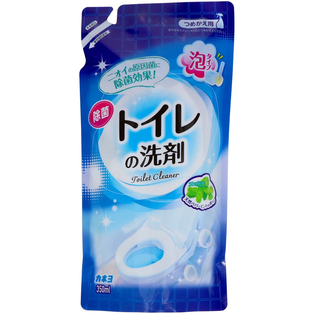 カネヨ石鹸 トイレの洗剤 詰替 [単品内容量/350ml] | トイレ洗剤 カネヨ石鹸 トイレ用洗剤 消臭剤 除菌..