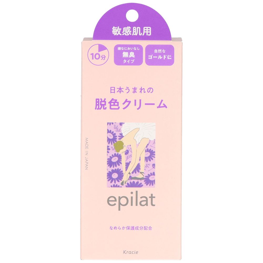 クラシエ エピラット 脱色クリーム 敏感肌用 [単品内容量/110g] | クラシエ エピラット 脱色クリーム ..