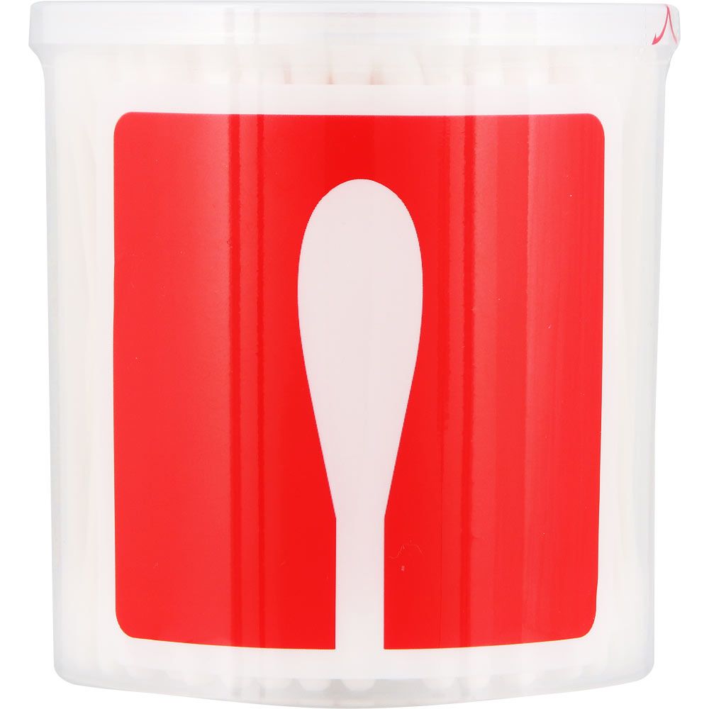 ＼レビュー特典有／平和メディク UD綿棒普通軸ケース [単品内容量/200本] | 綿棒 ユニバーサルデザイン..