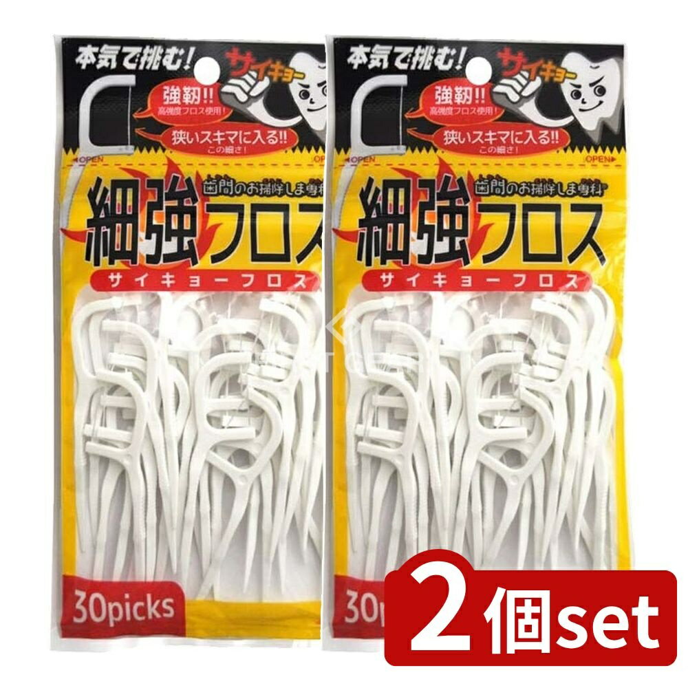 【2個セット】 アヌシ 歯間のお掃除しま専科 細強フロス OB-801 [単品内容量/30本] | デンタルフロス 歯間フロス アヌシ フロス 歯間のお掃除 デンタルケア 歯みがき用品 歯間ブラシ ピック付きフロス フロス使い方 フロスシュシュ