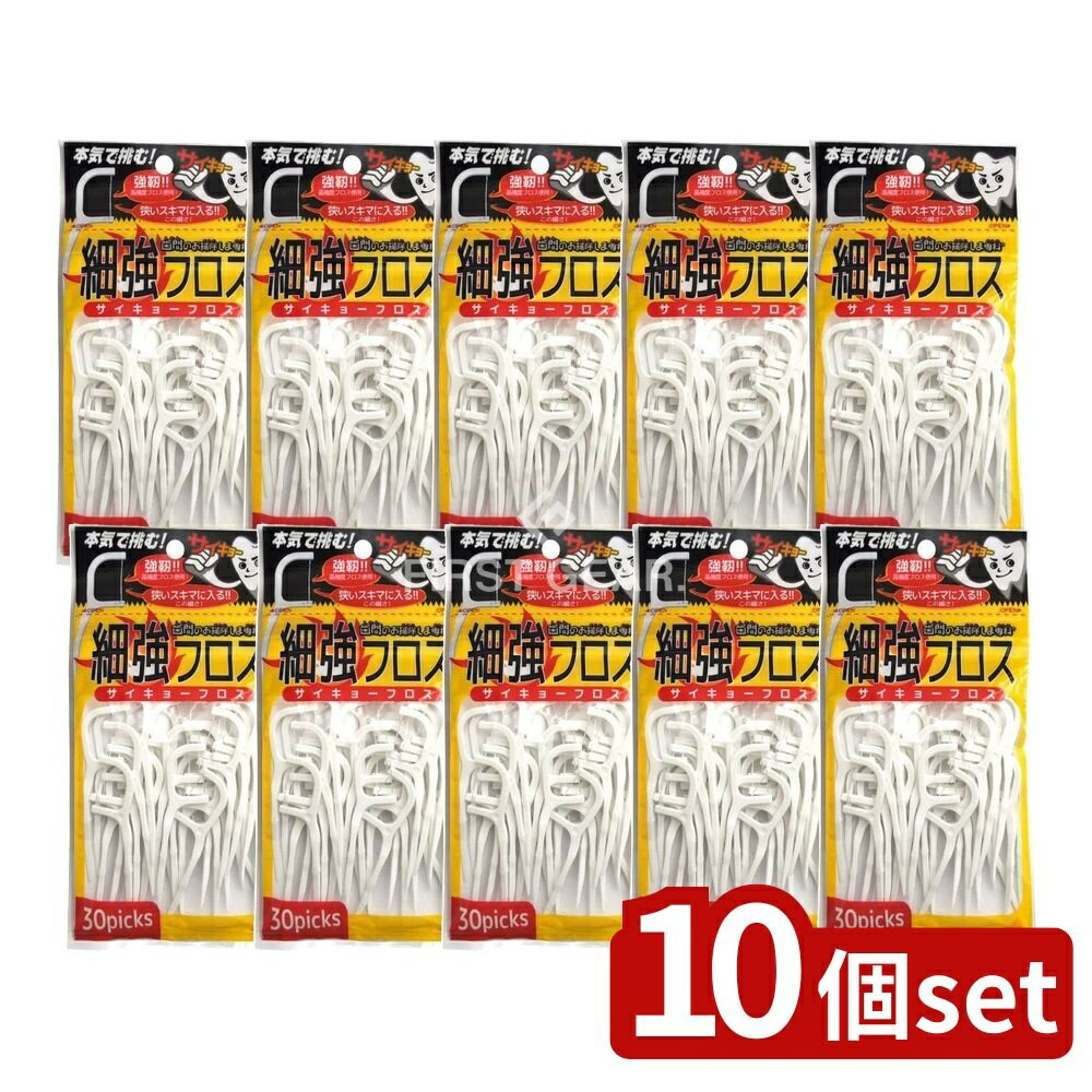 【10個セット】 アヌシ 歯間のお掃除しま専科 細強フロス OB-801 [単品内容量/30本] | デンタルフロス 歯間フロス アヌシ フロス 歯間のお掃除 デンタルケア 歯みがき用品 歯間ブラシ ピック付きフロス フロス使い方 フロスシュシュ