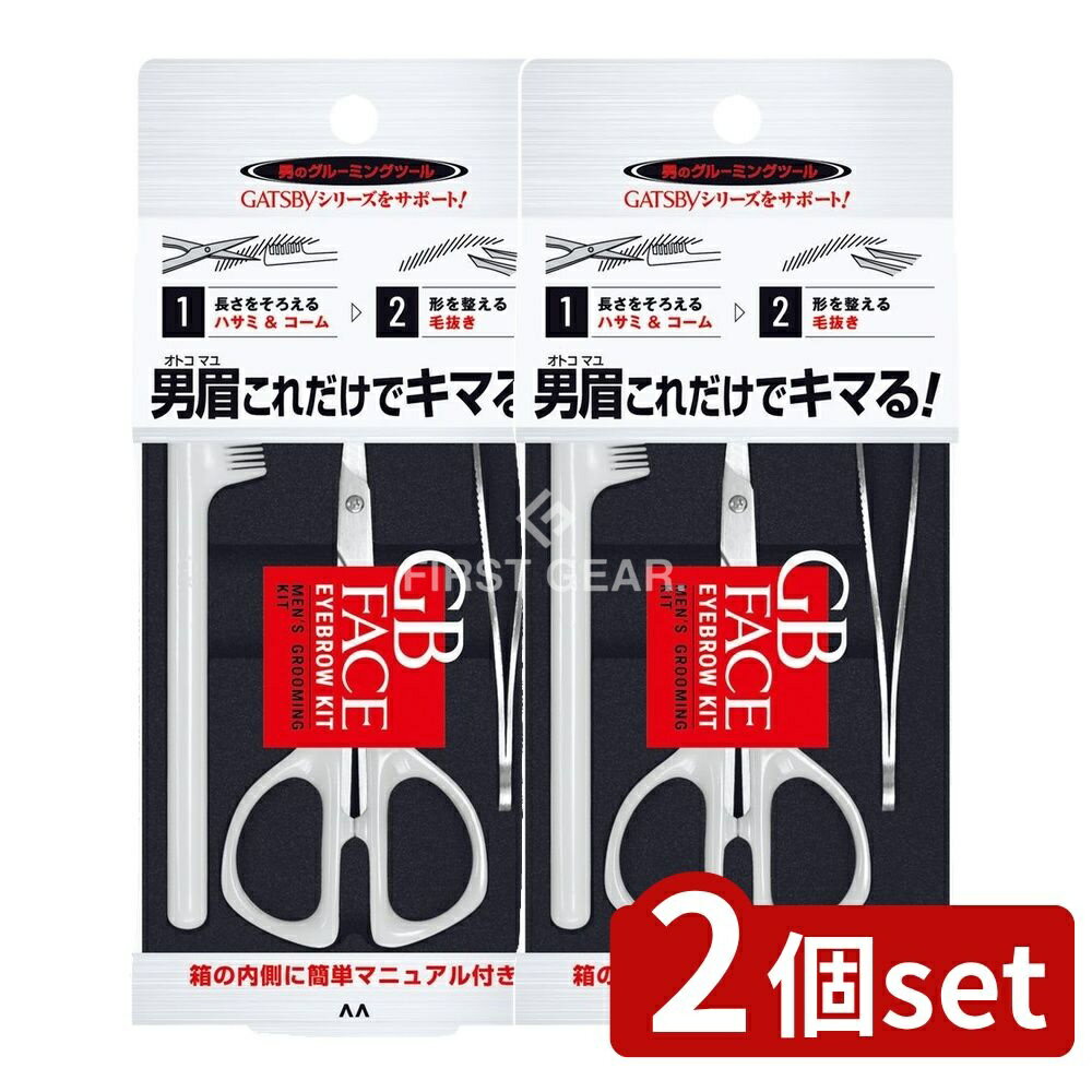 ＼レビュー特典有／【2個セット】 マンダム ギャツビー メンズ アイブローキット [単品内容量/1個] | ..