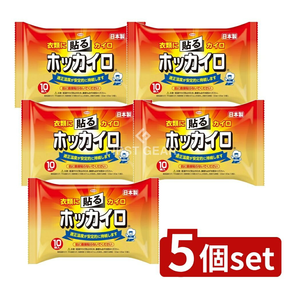 【5個セット】 興和 ホッカイロ 貼るレギュラー [単品内容量/10個] | ホッカイロ カイロ 貼るカイロ 秋冬 限定 興和 あったか 防寒 低温やけど 薄型カイロ ハンドウォーマー スポーツ レジャー 冬用品 使い捨てカイロ 日本製 使い方