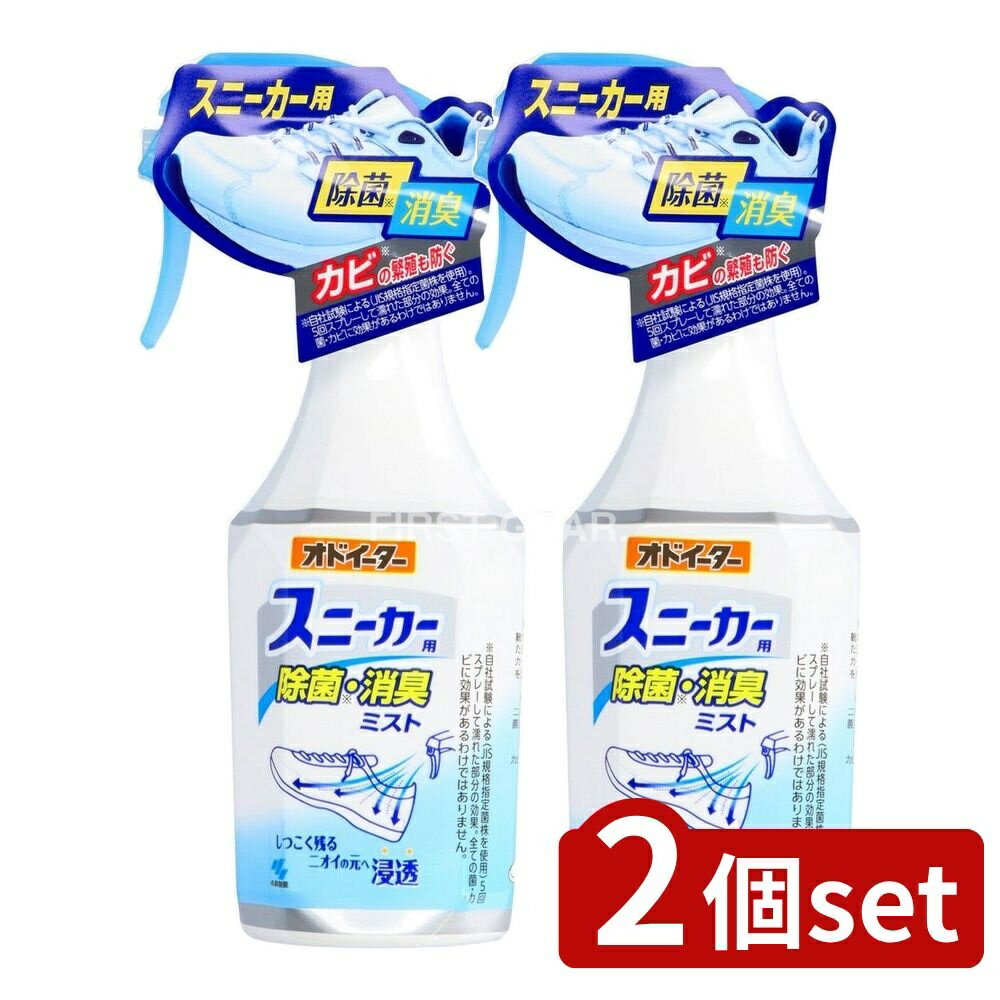 【2個セット】 小林製薬 オドイータースニーカー用除菌・消臭ミスト [単品内容量/250ml] | オドイーター 除菌 スニーカー 消臭ミスト スニーカー用 ミスト 消臭剤 オドイーター消臭剤 靴 消臭 除菌剤 日用品 家庭用品 消臭スプレー