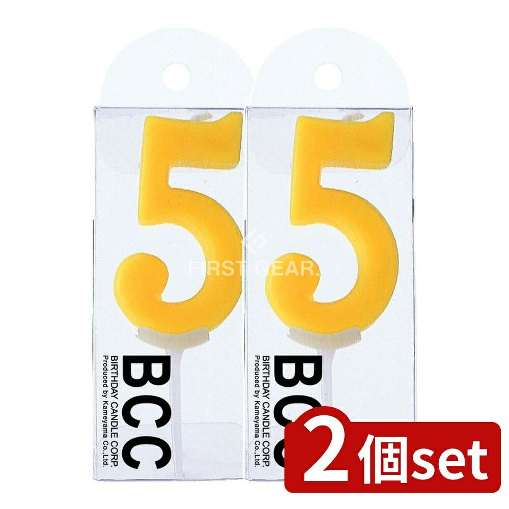 ＼レビュー特典有／【2個セット】 カメヤマ ナンバーキャンドルパステル 5番 [単品内容量/10g] | ナンバーキャンドル 誕生日ケーキ バースデーケーキ ギフト キャンドル バースデー プレート ケーキデコレーション 誕生日 お祝い パーティー 結婚記念日 飾り