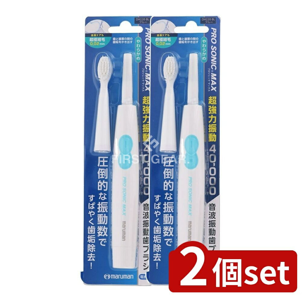 ＼レビュー特典有／【2個セット】 マルマン プロソニックMAX本体 ブルー [単品内容量/1本] | マルマン ..