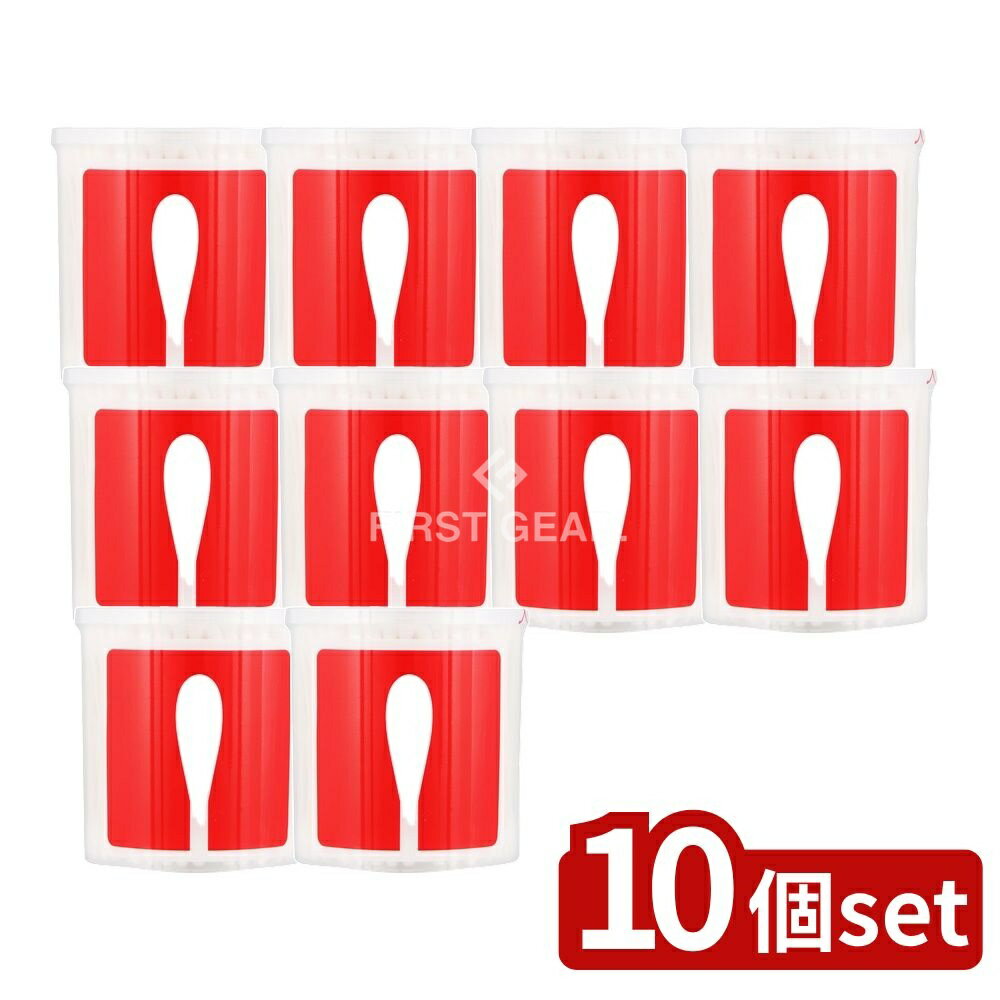 ＼レビュー特典有／【10個セット】 平和メディク UD綿棒普通軸ケース [単品内容量/200本] | 綿棒 ユニ..