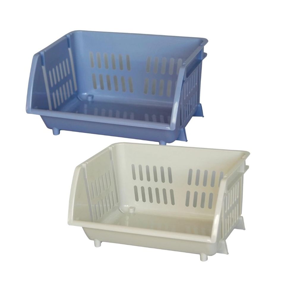 選べる2種 平和 積み重ねバスケット M・Cサイズ | 積み重ねバスケット 収納ケース 収納ボックス 積み重..