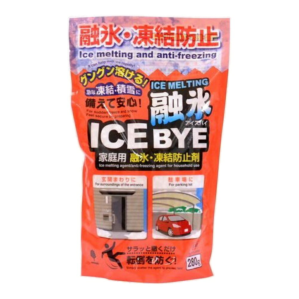 【箱売り 48個セット】 融雪剤アイスバイ 280g | 融雪剤 融雪剤アイスバイ 塩化カ...